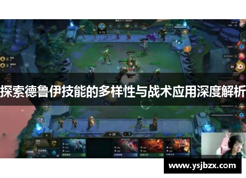 探索德鲁伊技能的多样性与战术应用深度解析
